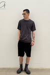 isaac sellam calfskin shorts INTUITIF-JERSEY